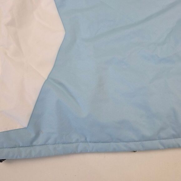 Women "Spyder" Powder Blue/white, Heavy Winter Snowboard Ski Full Zip Jacket 2XL - Picture 7 of 14